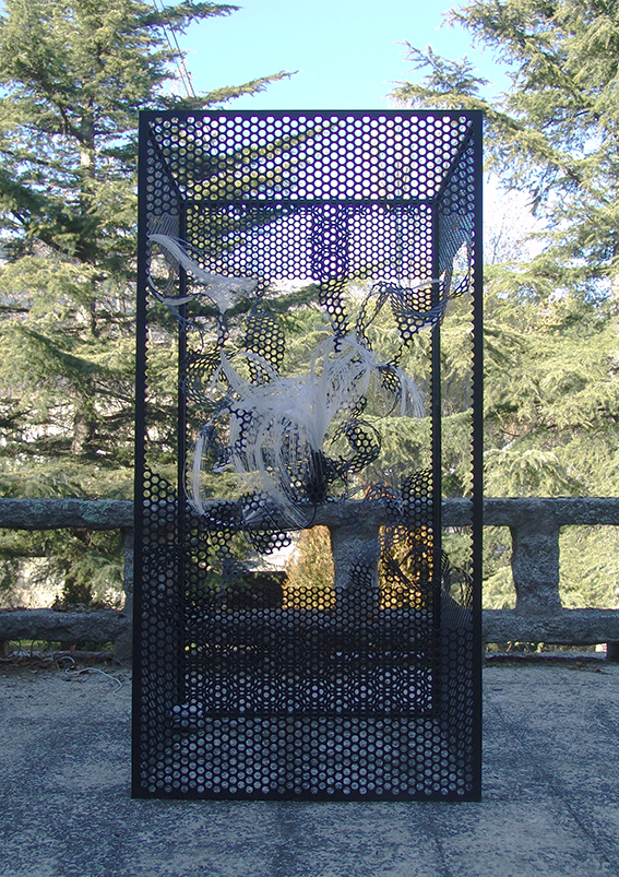 Jardín de Escultura. Garden of sculpture.