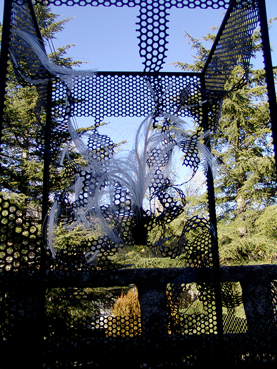 Jardín de Escultura. Garden of sculpture.