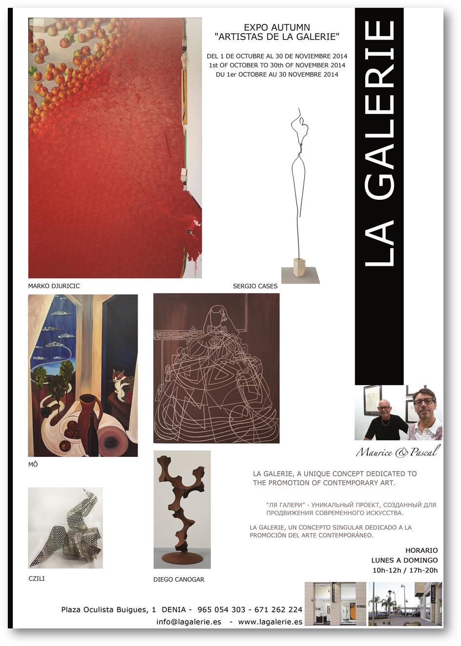 Expo AUTUMN "artistas de la Galerie"